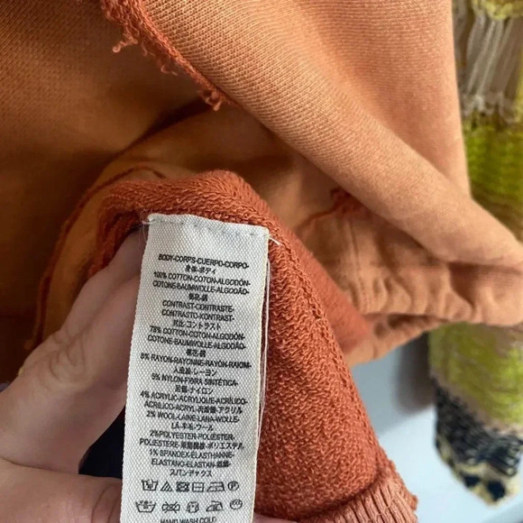 Free People Oversized Crochet Sleeves Sweater - Picture 7 of 16